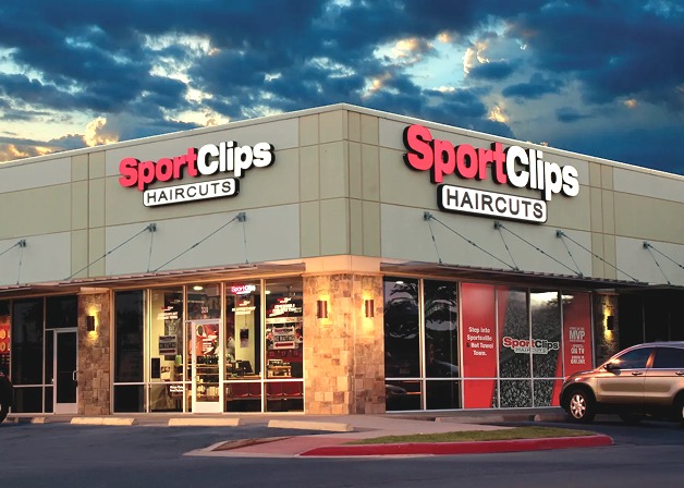 Sport Clips retail storefront